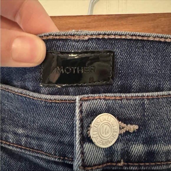 Mother Denim The Trainer Dark Wash Women’s Jeans SZ 28 - Picture 3 of 14